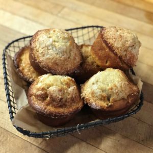 Fresh baked muffins to go with your coffee from Sunup Bakery Killington, VT