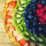 Specialty fruit tarts available from Sunup Bakery in Killington, Vermont.